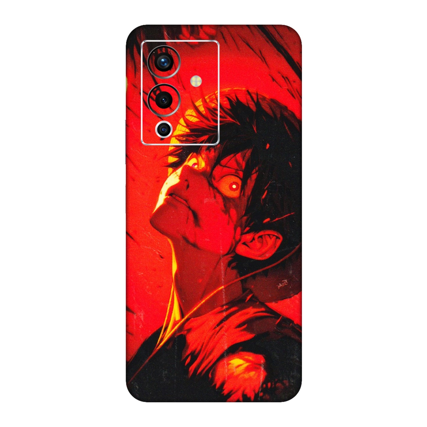 INFINIX Phone Skins (All Models) - D.Luffy Power Up One Piece Anime - 3D Embossed Finish (L-326) Infinix Note 12 Pro (5G)