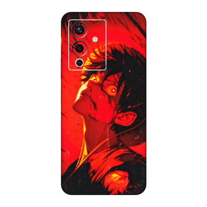 INFINIX Phone Skins (All Models) - D.Luffy Power Up One Piece Anime - 3D Embossed Finish (L-326) Infinix Note 12 Pro (5G)