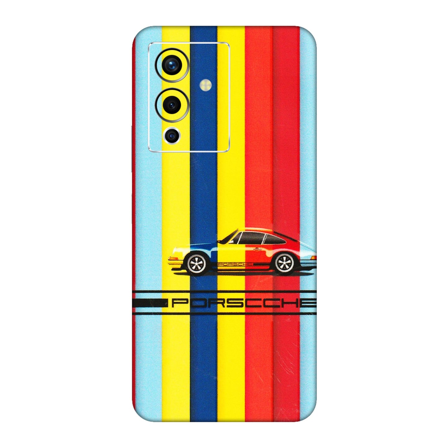 INFINIX Phone Skins (All Models) - Multicolour Porche - 3D Embossed Finish (L-39) Infinix Note 12 Pro (5G)