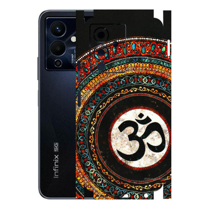 INFINIX Phone Skins (All Models) - Aum Chant Abstract - 3D Embossed Finish (L-42) Infinix Note 12 Pro (5G)