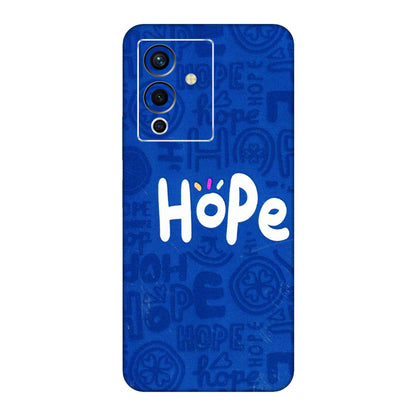 INFINIX Phone Skins (All Models) - Hope Doodles Blue - 3D Embossed Finish (L-43) Infinix Note 12 Pro (5G)