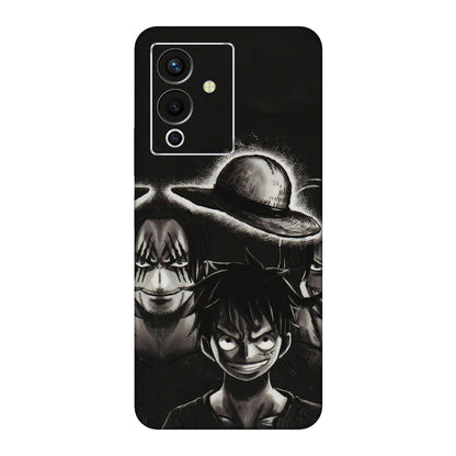 INFINIX Phone Skins (All Models) - Black Luffy Hat - 3D Embossed Finish (L-57) Infinix Note 12 Pro (5G)
