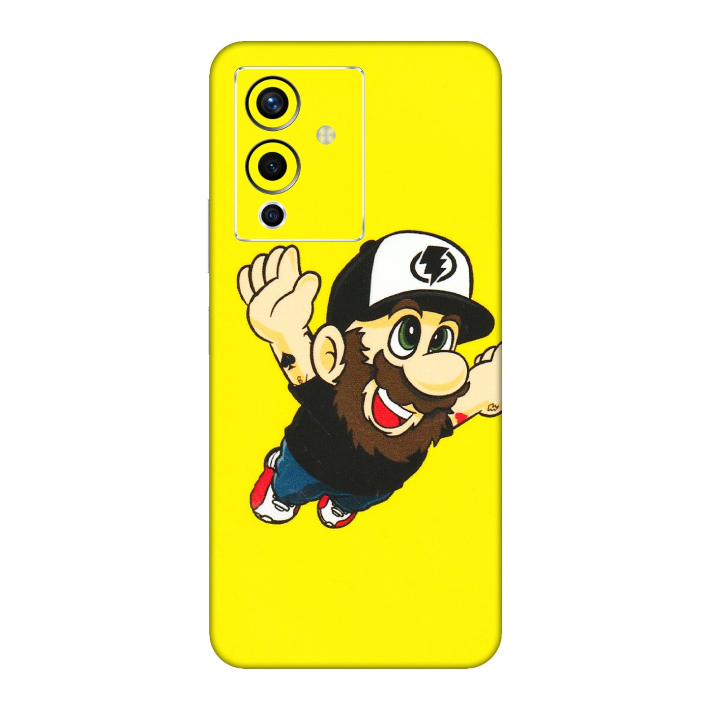 INFINIX Phone Skins (All Models) - Flying Beardo - 3D Embossed Finish (L-60) Infinix Note 12 Pro (5G)
