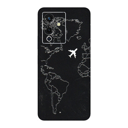 INFINIX Phone Skins (All Models) - Never Ending Travel - 3D Embossed Finish (L-79) Infinix Note 12 Pro (5G)