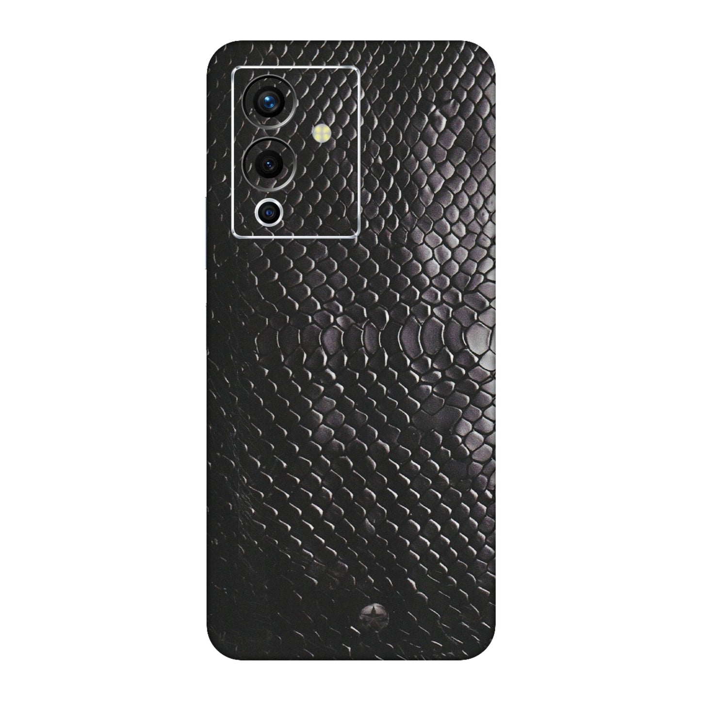 INFINIX Phone Skins (All Models) - Black Snack Leather - Matte Finish (M-147) Infinix Note 12 Pro (5G)
