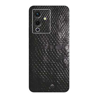 INFINIX Phone Skins (All Models) - Black Snack Leather - Matte Finish (M-147) Infinix Note 12 Pro (5G)