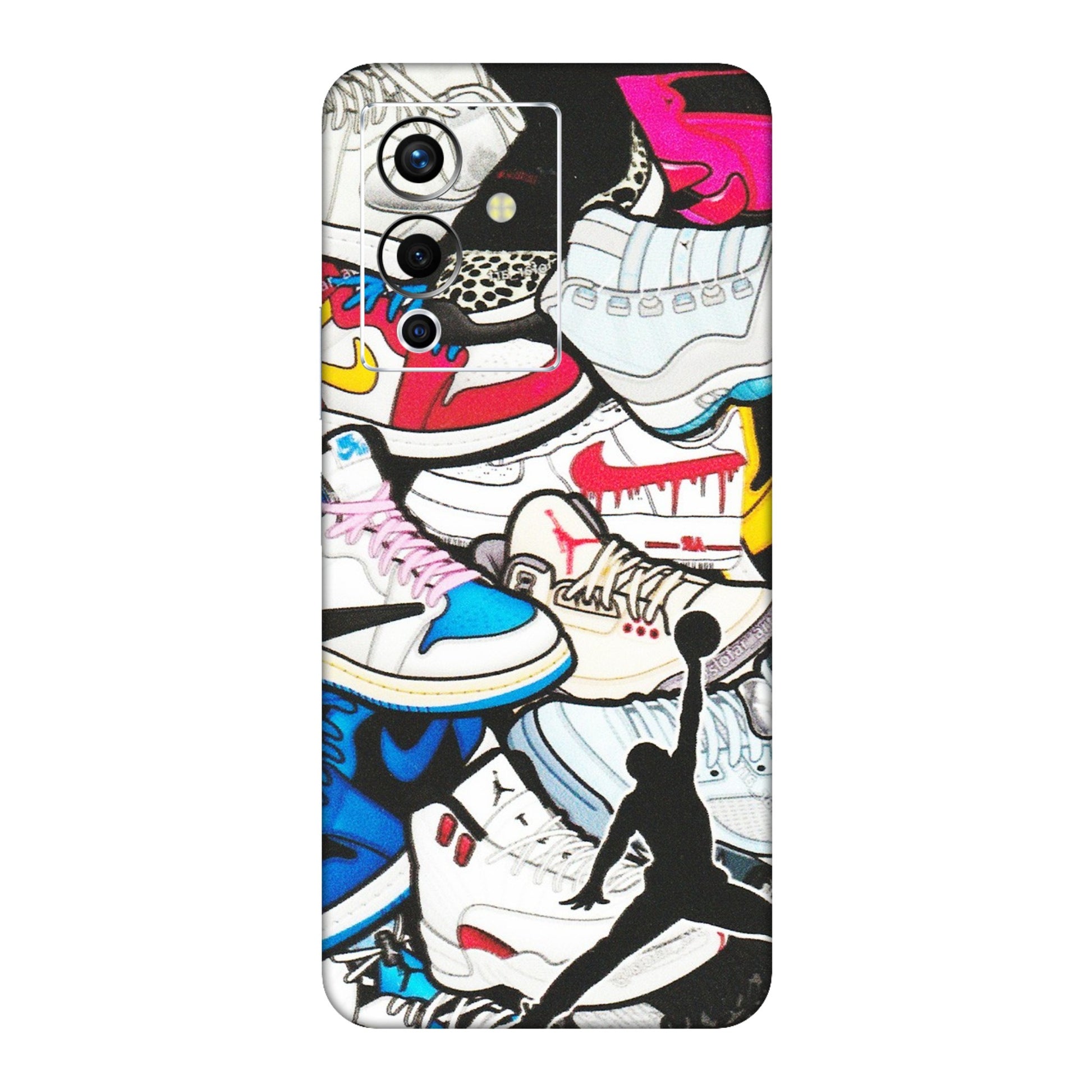 INFINIX Phone Skins (All Models) - Jordan Sneakers Fan - Matte Finish (M-80) Infinix Note 12 Pro (5G)