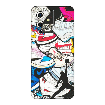 INFINIX Phone Skins (All Models) - Jordan Sneakers Fan - Matte Finish (M-80) Infinix Note 12 Pro (5G)
