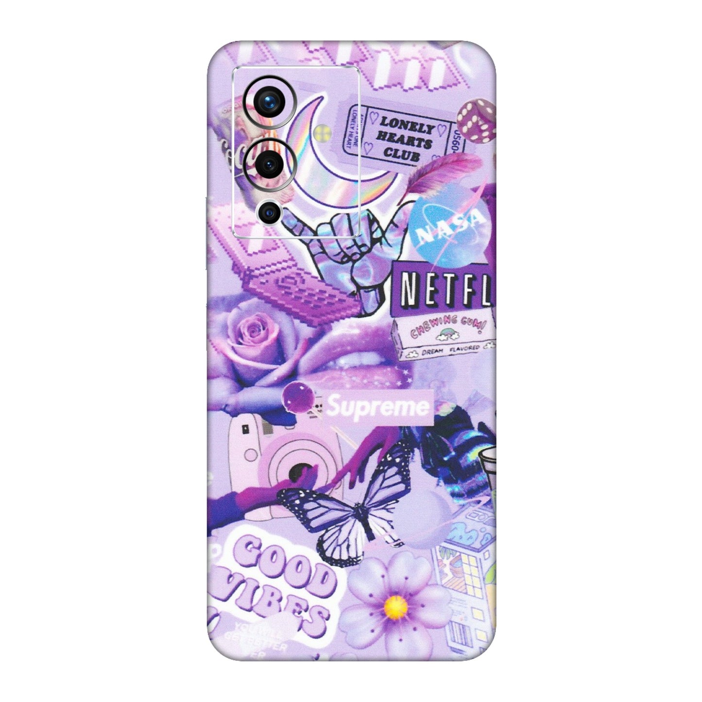 INFINIX Phone Skins (All Models) - Supreme Purple Magic - Matte Finish (M-88) Infinix Note 12 Pro (5G)