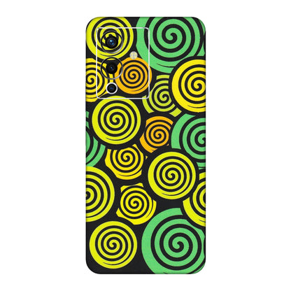 INFINIX Phone Skins (All Models) - Crazy Spiral - Matte Finish (M-91) Infinix Note 12 Pro (5G)
