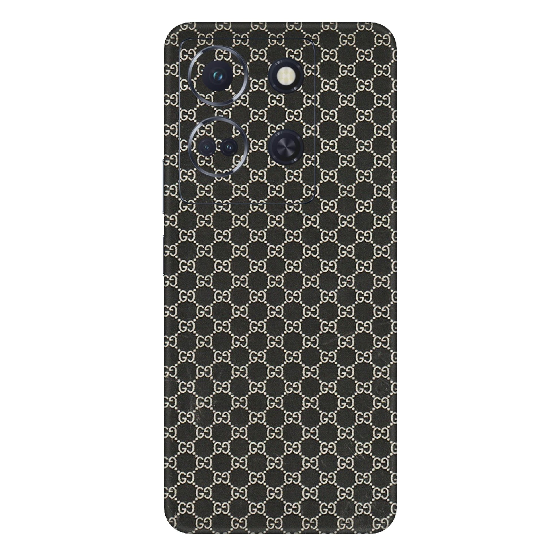 INFINIX Phone Skins (All Models) - Black G Print - 3D Embossed Finish (L-109) Infinix Note 30 (5G)