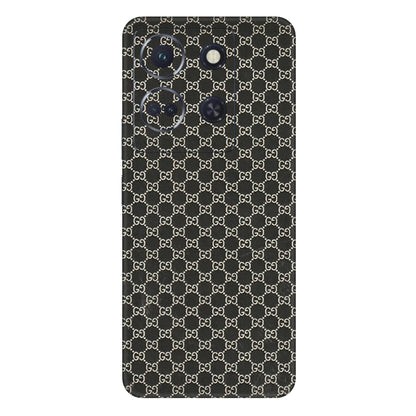 INFINIX Phone Skins (All Models) - Black G Print - 3D Embossed Finish (L-109) Infinix Note 30 (5G)
