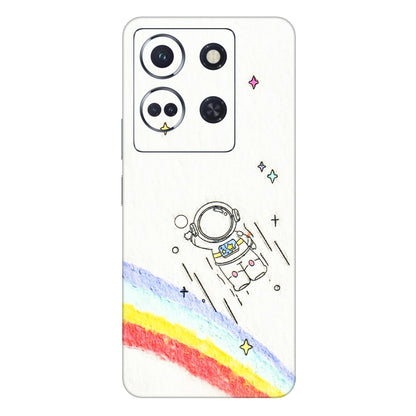 INFINIX Phone Skins (All Models) - Milkyway Astronaut - 3D Embossed Finish (L-110) Infinix Note 30 (5G)