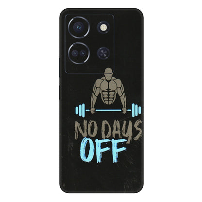 INFINIX Phone Skins (All Models) - Gym Lover - 3D Embossed Finish (L-127) Infinix Note 30 (5G)