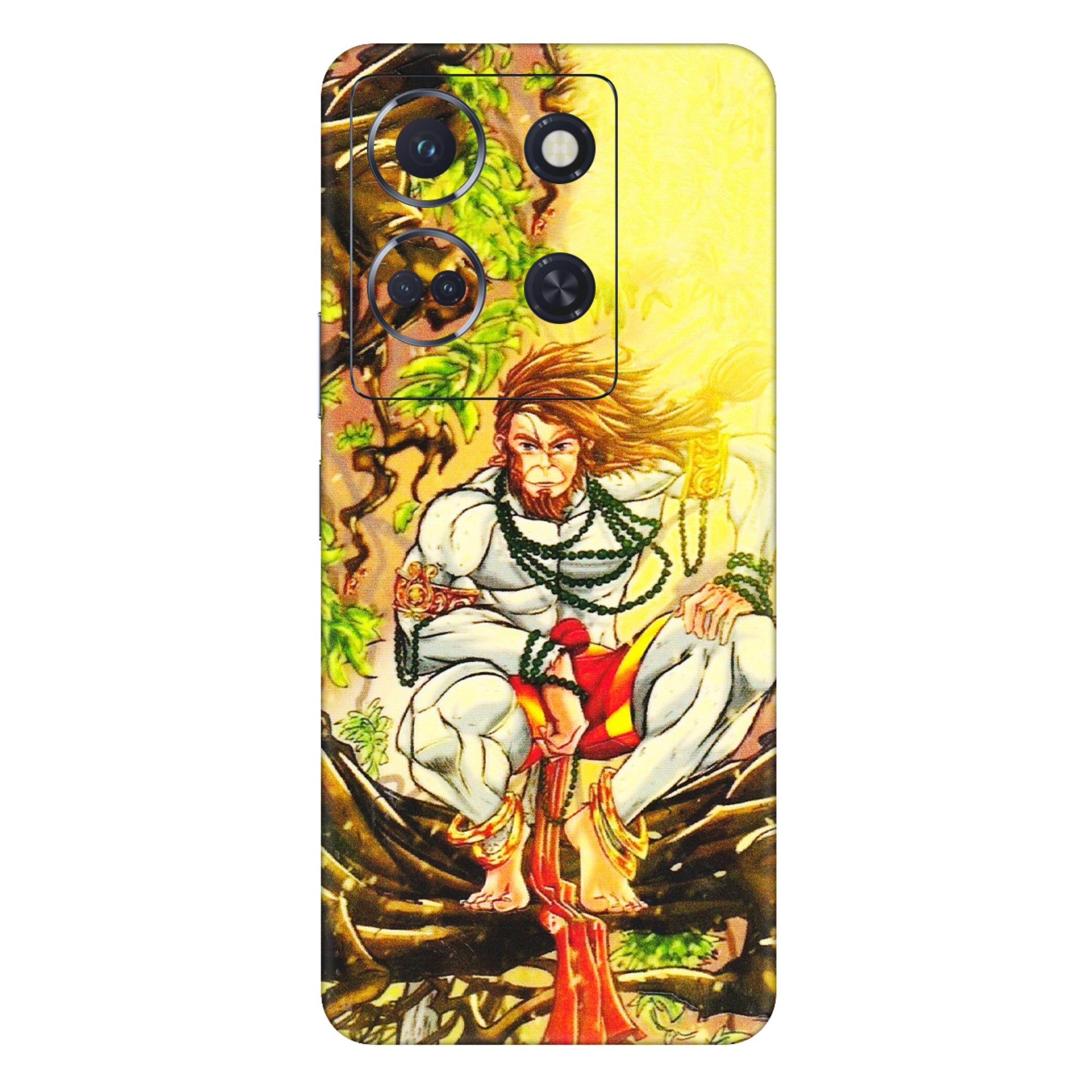 INFINIX Phone Skins (All Models) - Lord Hanuman - 3D Embossed Finish (L-152) Infinix Note 30 (5G)