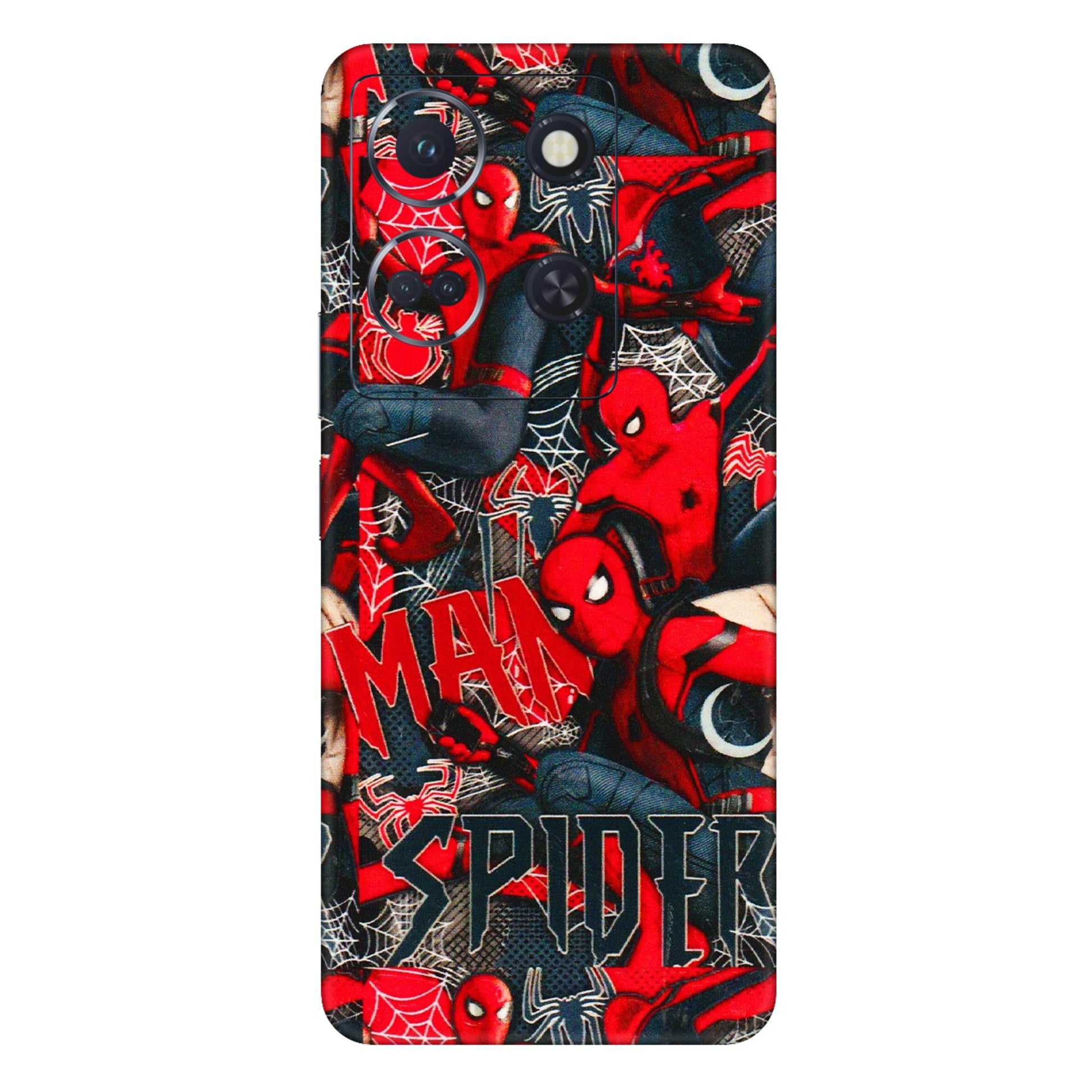 INFINIX Phone Skins (All Models) - SpiderMan Cool - 3D Embossed Finish (L-188) Infinix Note 30 (5G)