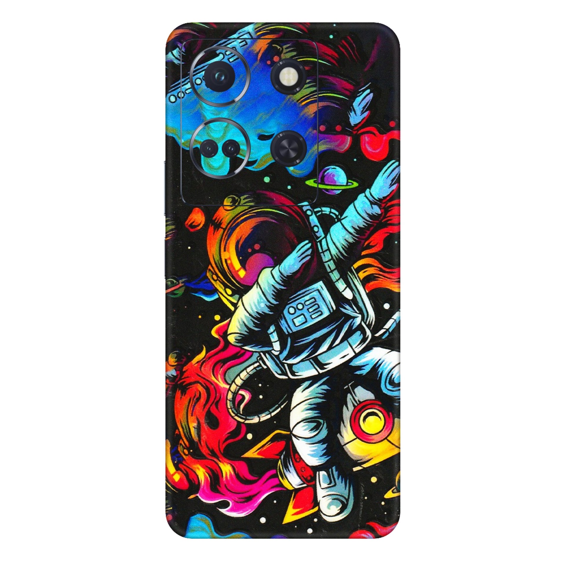 INFINIX Phone Skins (All Models) - Astronaut Dope - 3D Embossed Finish (L-191) Infinix Note 30 (5G)