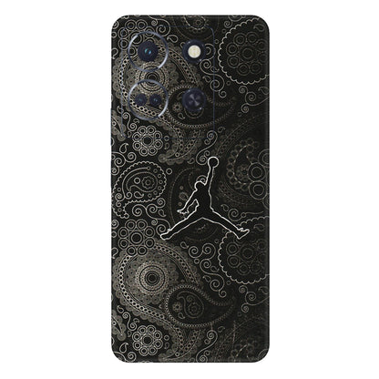 INFINIX Phone Skins (All Models) - Basketball Player Artwork - 3D Embossed Finish (L-215) Infinix Note 30 (5G)