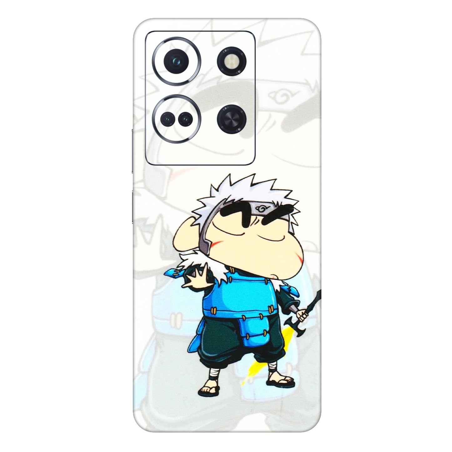 INFINIX Phone Skins (All Models) - Angry Young Shinchan - 3D Embossed Finish (L-226) Infinix Note 30 (5G)