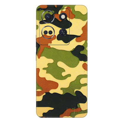 INFINIX Phone Skins (All Models) - Indian Military - 3D Embossed Finish (L-234) Infinix Note 30 (5G)