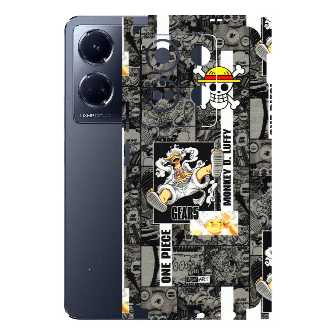 INFINIX Phone Skins (All Models) - Cuffy Anime MonkeyCamic - 3D Embossed Finish (L-242) Infinix Note 30 (5G)