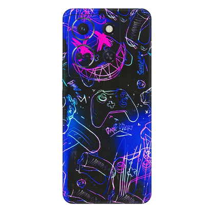 INFINIX Phone Skins (All Models) - Gamers Paradise - 3D Embossed Finish (L-258) Infinix Note 30 (5G)