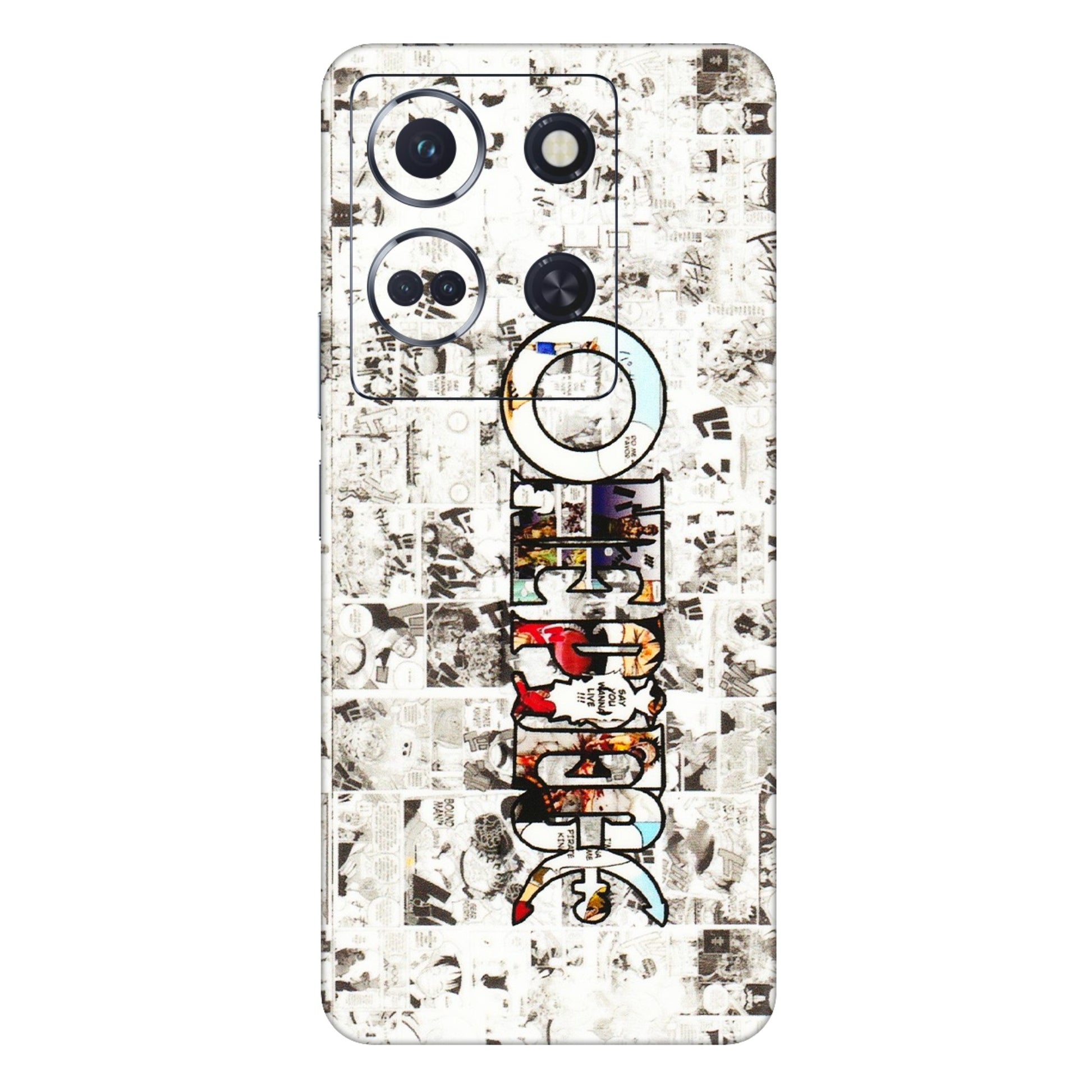INFINIX Phone Skins (All Models) - One Piece Manga - 3D Embossed Finish (L-26) Infinix Note 30 (5G)
