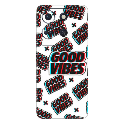 INFINIX Phone Skins (All Models) - Good Vibes - 3D Embossed Finish (L-282) Infinix Note 30 (5G)