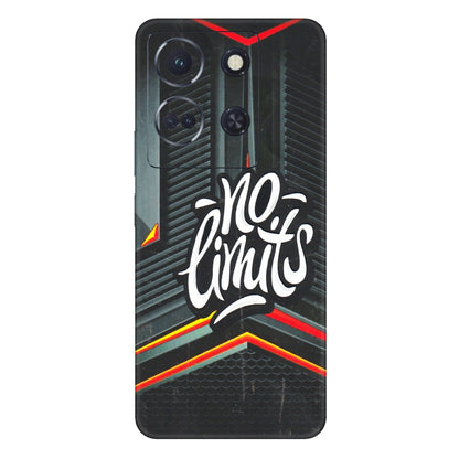 INFINIX Phone Skins (All Models) - No Limits - 3D Embossed Finish (L-286) Infinix Note 30 (5G)