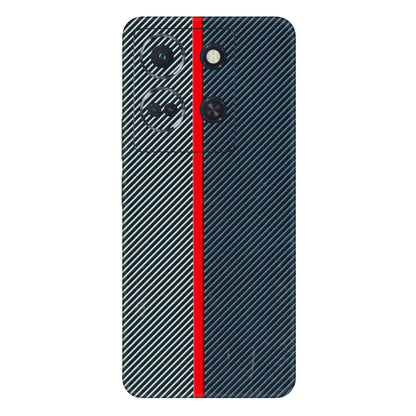 INFINIX Phone Skins (All Models) - Blue Sober Lines - 3D Embossed Finish (L-305) Infinix Note 30 (5G)