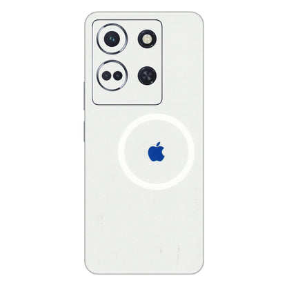 INFINIX Phone Skins (All Models) - iPhone Magsafe Logo - 3D Embossed Finish (L-320) Infinix Note 30 (5G)