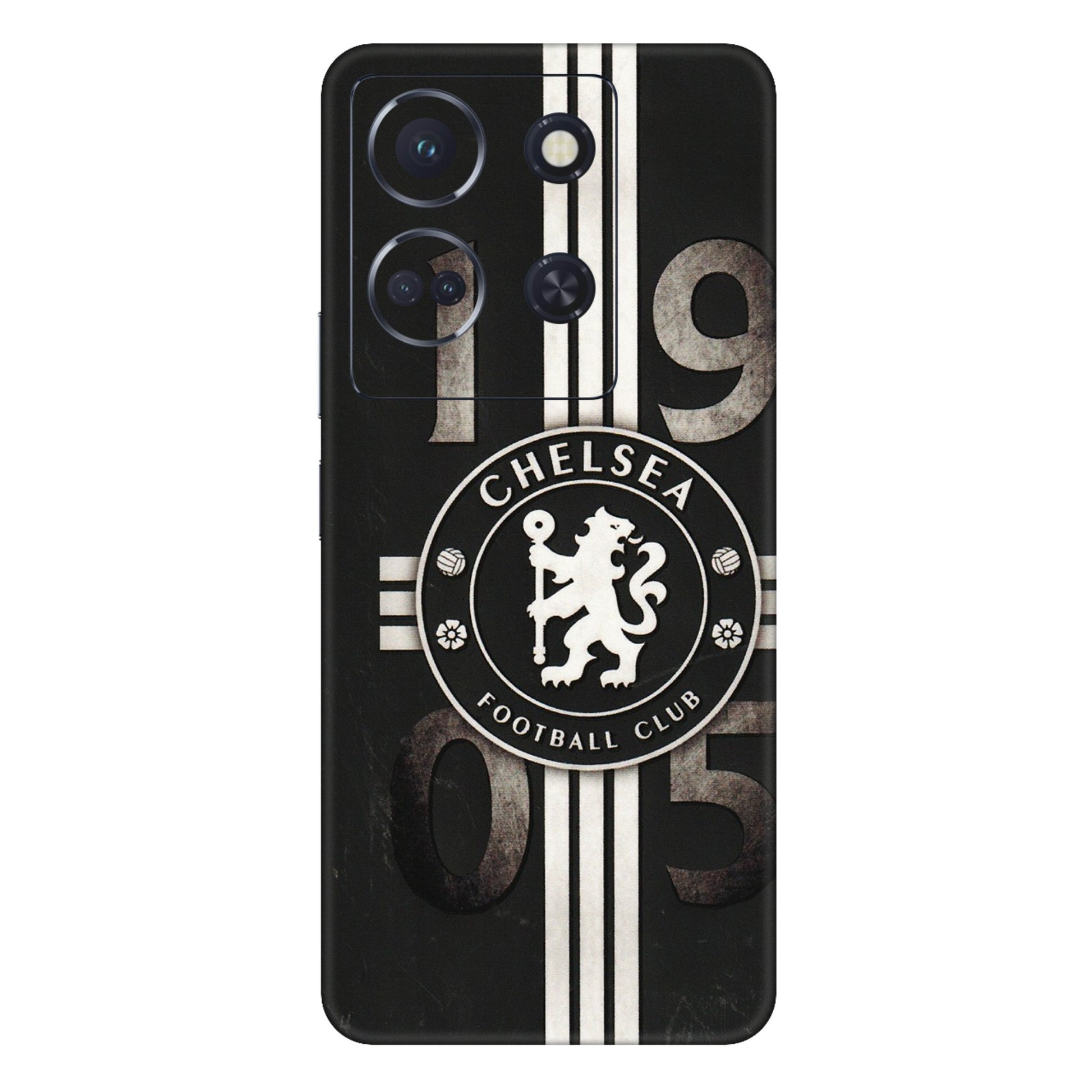 INFINIX Phone Skins (All Models) - Chelsea Fan Club - 3D Embossed Finish (L-36) Infinix Note 30 (5G)