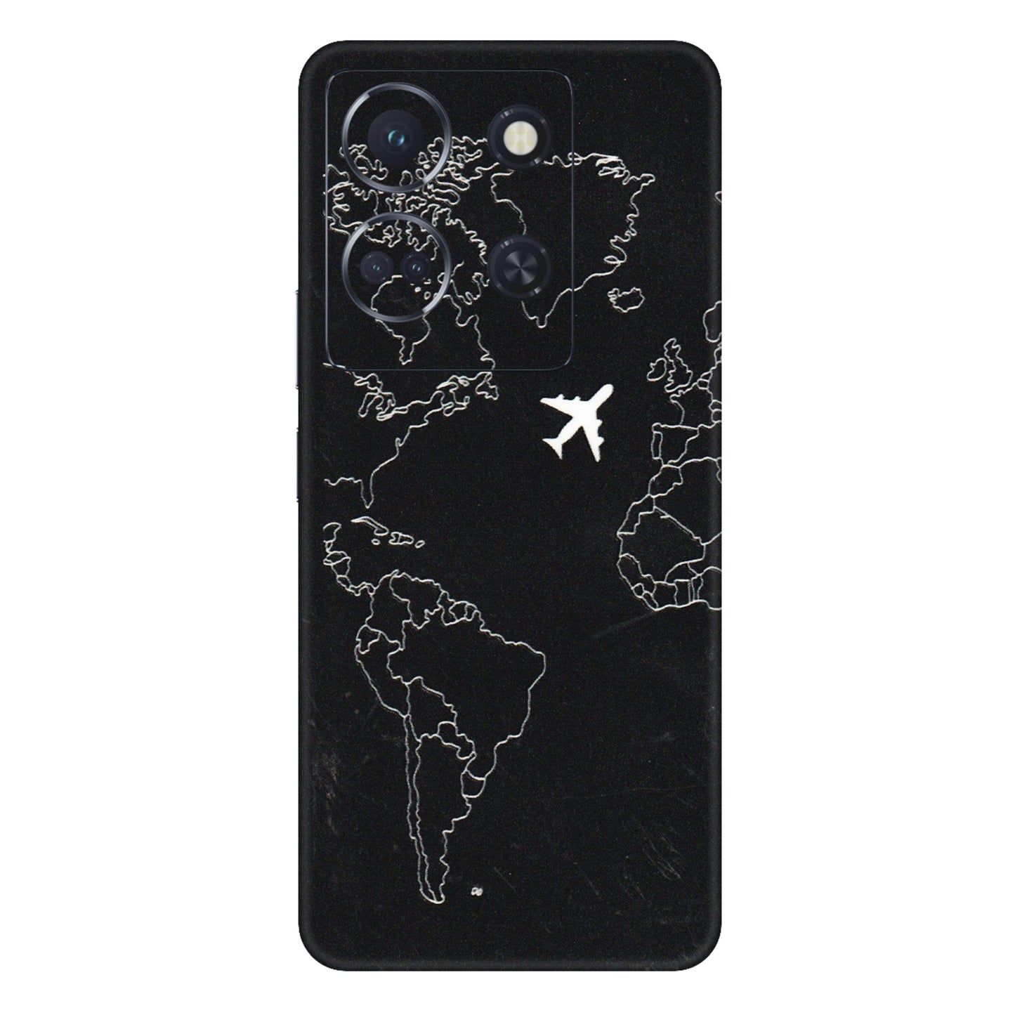 INFINIX Phone Skins (All Models) - Never Ending Travel - 3D Embossed Finish (L-79) Infinix Note 30 (5G)