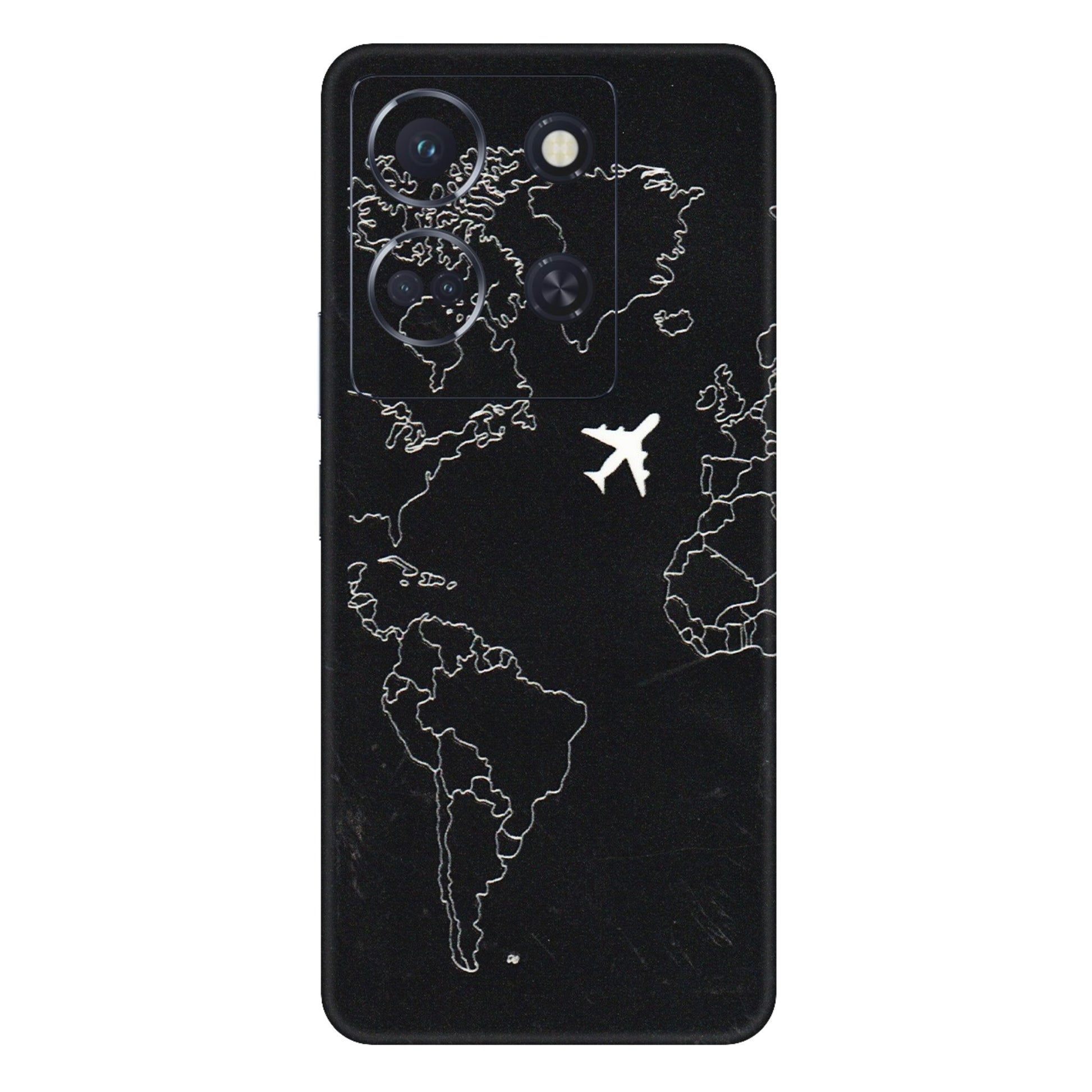INFINIX Phone Skins (All Models) - Never Ending Travel - 3D Embossed Finish (L-79) Infinix Note 30 (5G)