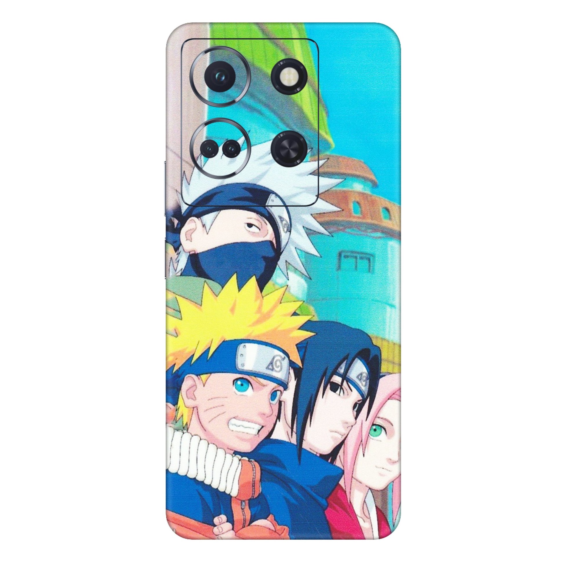 INFINIX Phone Skins (All Models) - Team Minato And Kakashi - Matte Finish (M-101) Infinix Note 30 (5G)