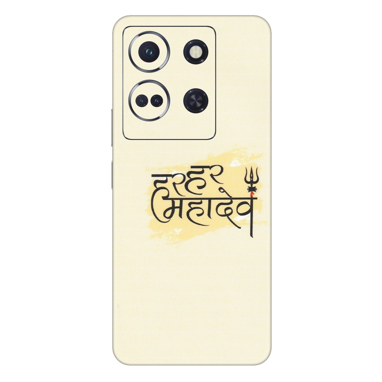 INFINIX Phone Skins (All Models) - Har Har Mahadev - Matte Finish (M-10) Infinix Note 30 (5G)