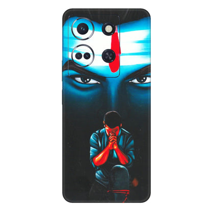 INFINIX Phone Skins (All Models) - Mahakal Bhakt - Matte Finish (M-112) Infinix Note 30 (5G)