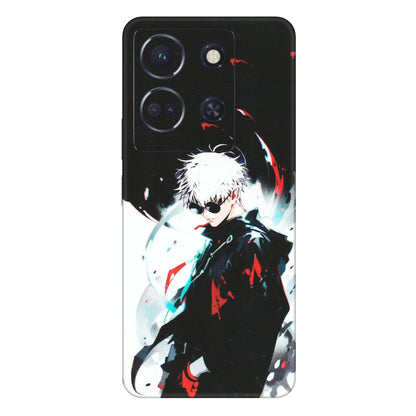 INFINIX Phone Skins (All Models) - Gojo Powerful Charater Kaisen Anime - Matte Finish (M-144) Infinix Note 30 (5G)