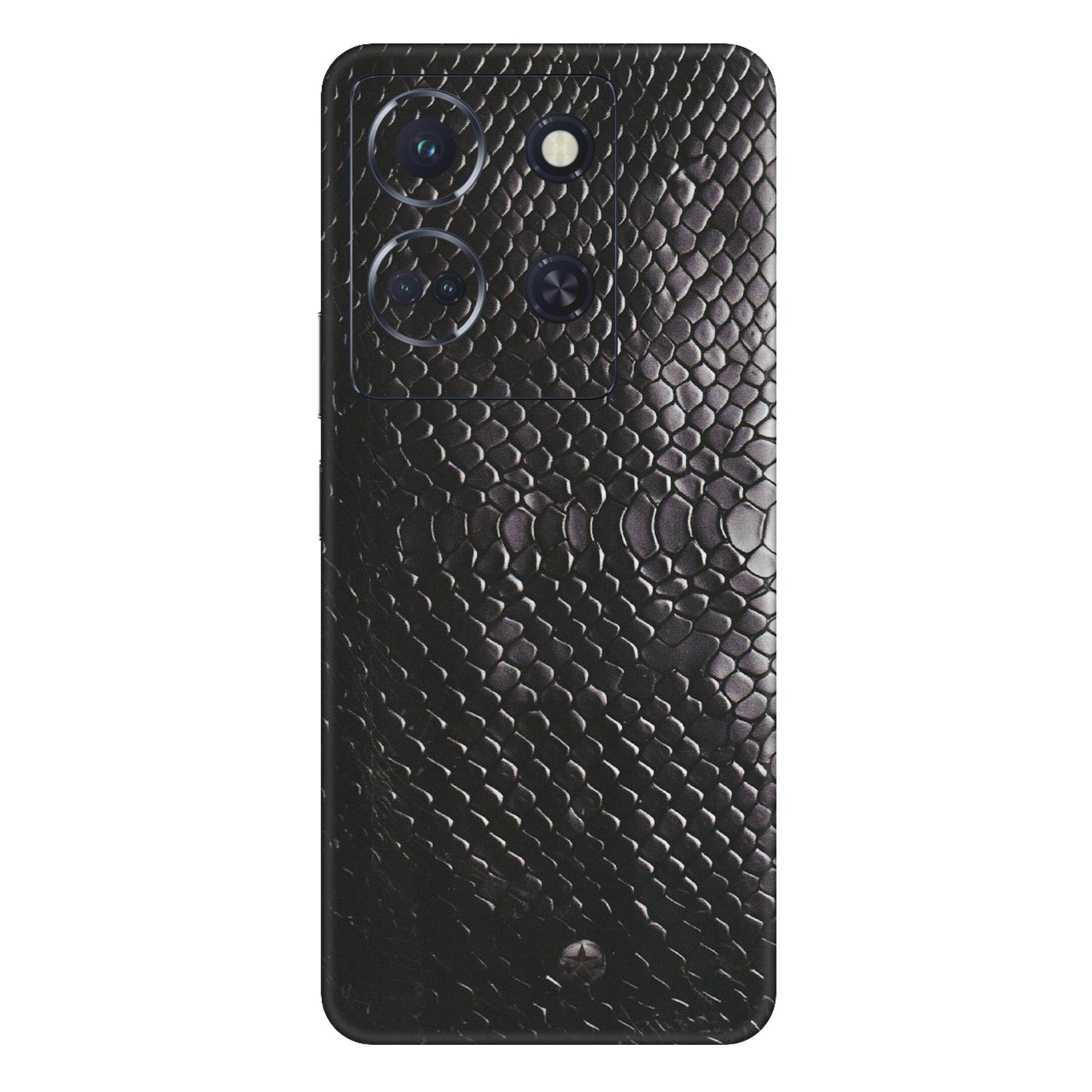 INFINIX Phone Skins (All Models) - Black Snack Leather - Matte Finish (M-147) Infinix Note 30 (5G)