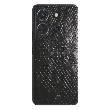 INFINIX Phone Skins (All Models) - Black Snack Leather - Matte Finish (M-147) Infinix Note 30 (5G)