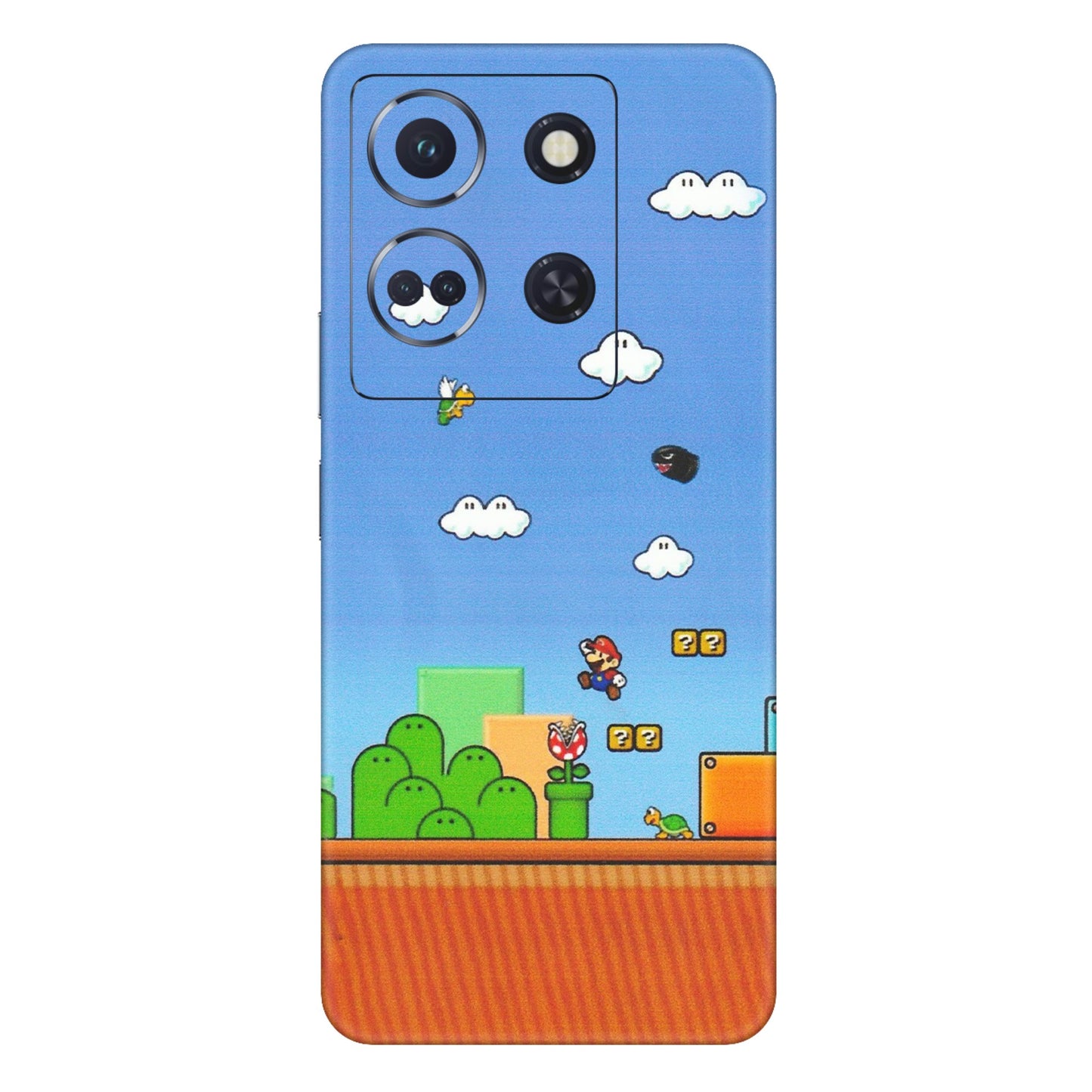 INFINIX Phone Skins (All Models) - Mario Game Scene - Matte Finish (M-24) Infinix Note 30 (5G)
