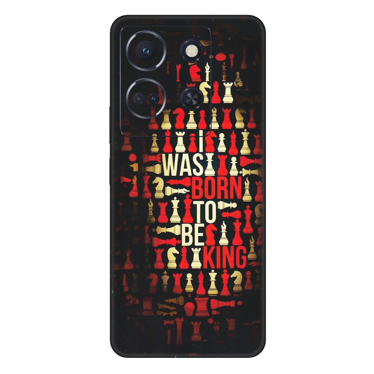 INFINIX Phone Skins (All Models) - Born To Be King - Matte Finish (M-73) Infinix Note 30 (5G)