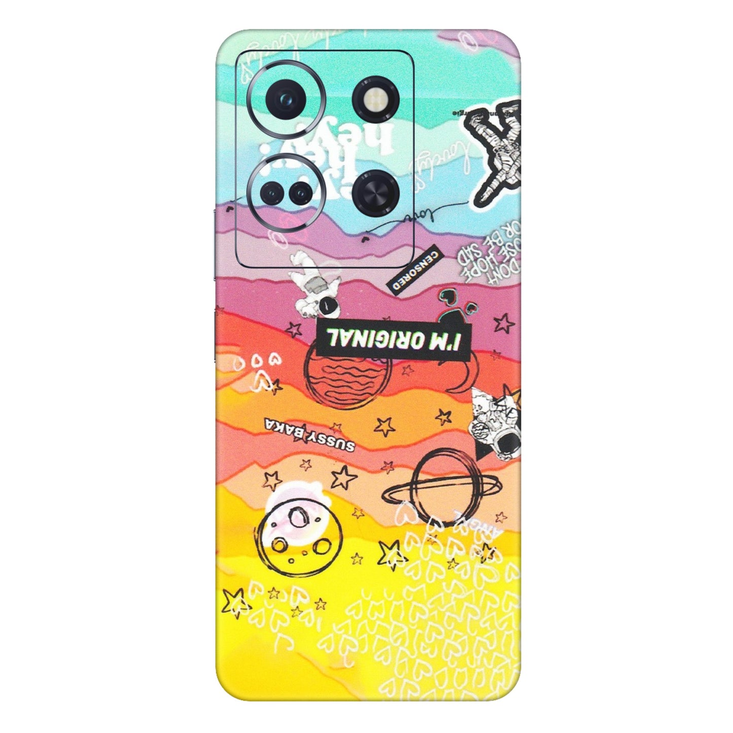 INFINIX Phone Skins (All Models) - The Original Astronaut - Matte Finish (M-79) Infinix Note 30 (5G)