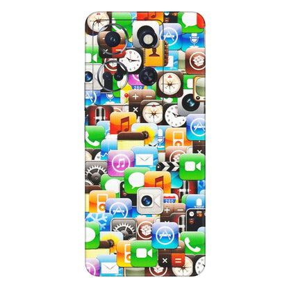INFINIX Phone Skins (All Models) - All Apple Icons - Matte Finish (M-93) Infinix Note 30 (5G)