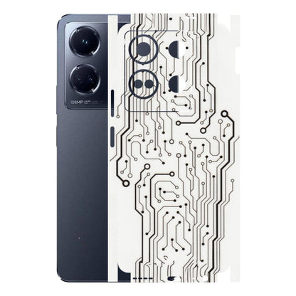 INFINIX Phone Skins (All Models) - Tech Circuits - Transparent Finish (T-03) Infinix Note 30 (5G)