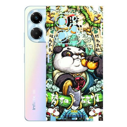 INFINIX Phone Skins (All Models) - Royal Rich Panda - 3D Embossed Finish (L-170) Infinix Note 40X (5G)