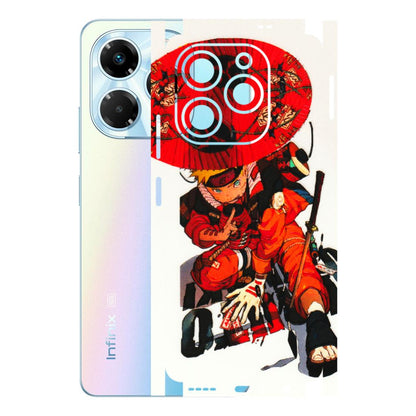 INFINIX Phone Skins (All Models) - Naruto - 3D Embossed Finish (L-208) Infinix Note 40X (5G)