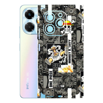 INFINIX Phone Skins (All Models) - Cuffy Anime MonkeyCamic - 3D Embossed Finish (L-242) Infinix Note 40X (5G)