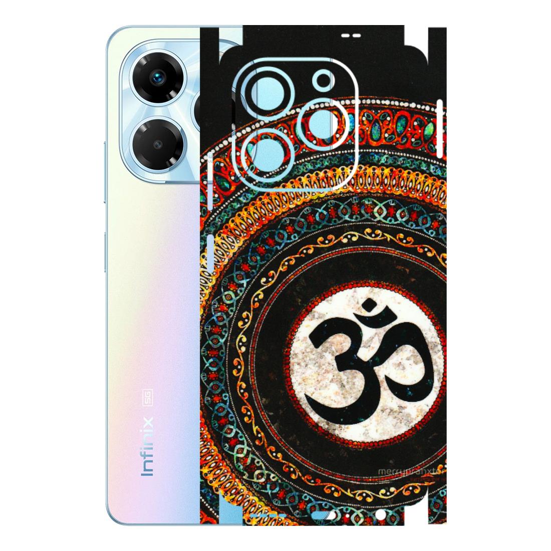 INFINIX Phone Skins (All Models) - Aum Chant Abstract - 3D Embossed Finish (L-42) Infinix Note 40X (5G)
