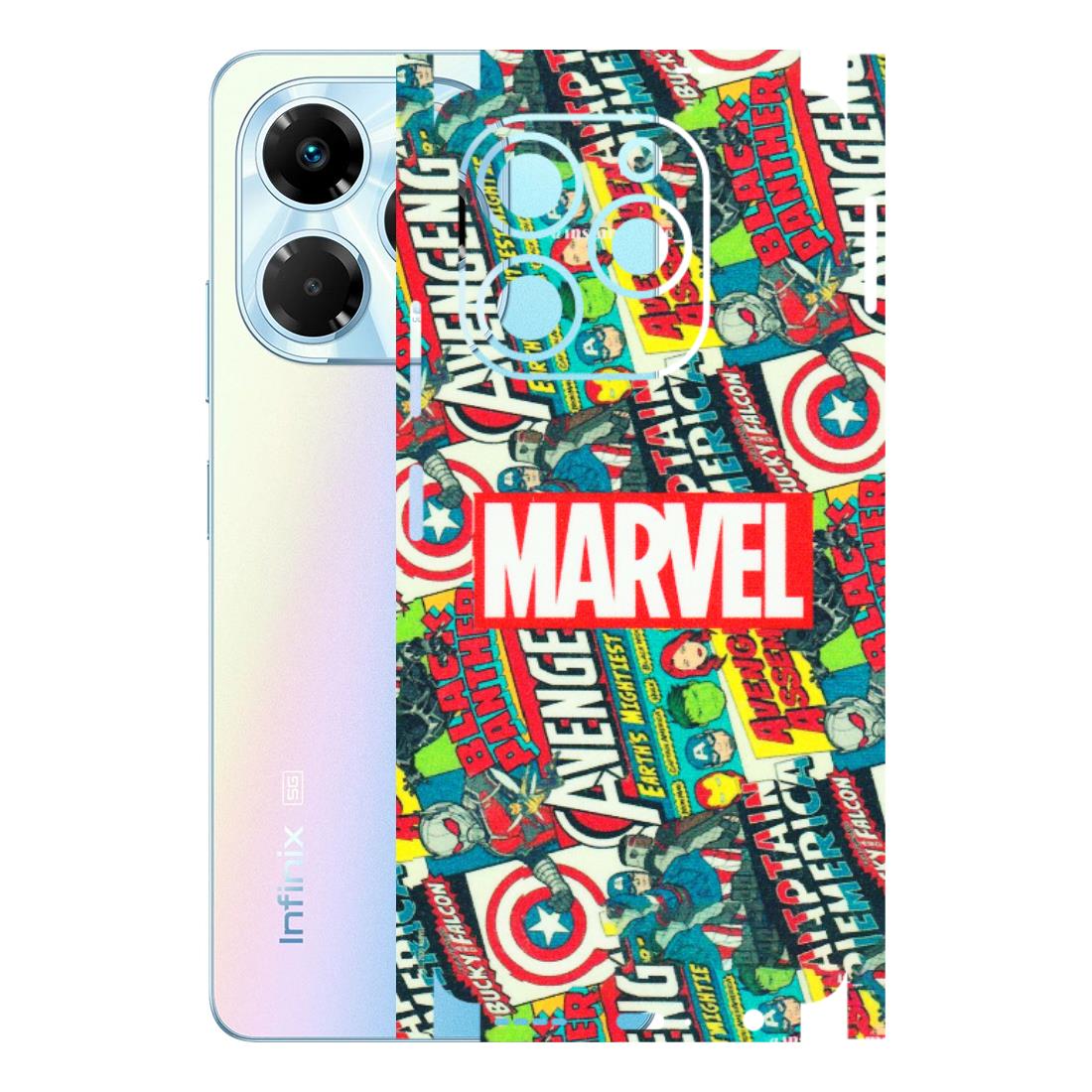 INFINIX Phone Skins (All Models) - Marvel Comic Lover - Matte Finish (M-30) Infinix Note 40X (5G)